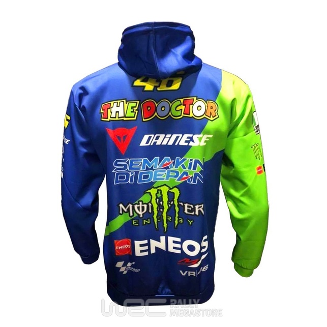 HOODIE VR46 RACING TEAM VALENTINO ROSSI 46 MOTO GP